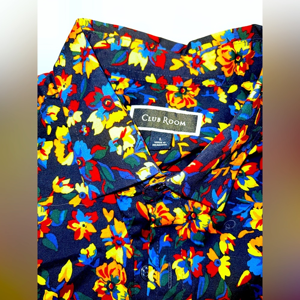 Club room men’s dress shirt